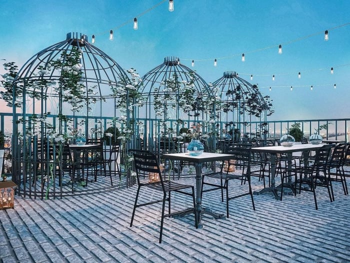 Quán cafe rooftop ở Hà Nội