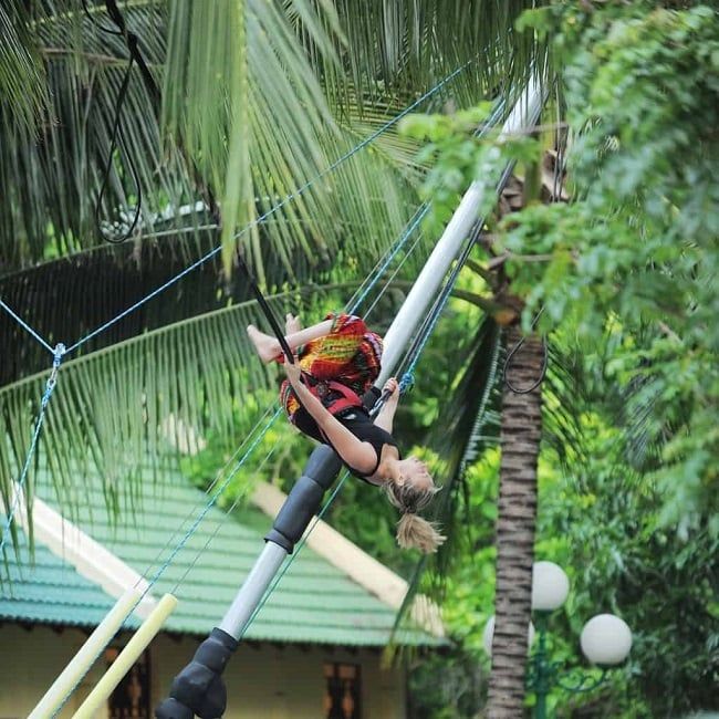 trò chơi mạo hiểm tại Vinpearl Nha Trang 01 