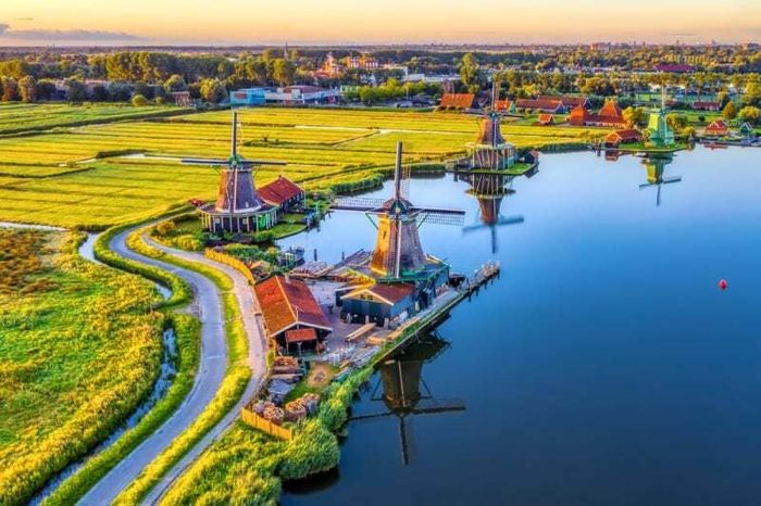 Zaanse Schans - Thiên đường cối xay gió bước ra từ truyện cổ tích