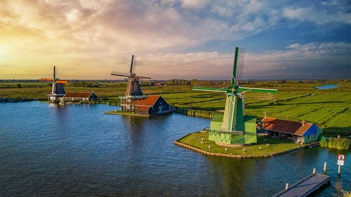 Zaanse Schans - Thiên đường cối xay gió bước ra từ truyện cổ tích