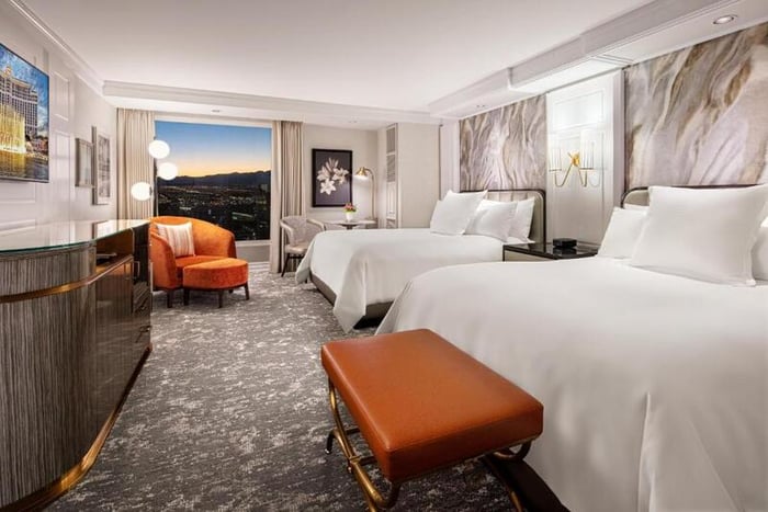 Bellagio, điểm đến danh tiếng về nghỉ dưỡng và sòng bạc ở Las Vegas, Mỹ 5