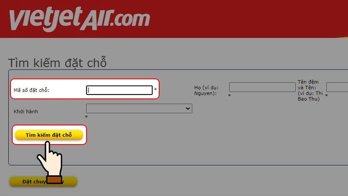 Mua thêm hành lý ký gửi Vietjet