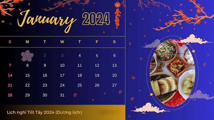 Lịch nghỉ Tết Dương lịch 2024 cho học sinh