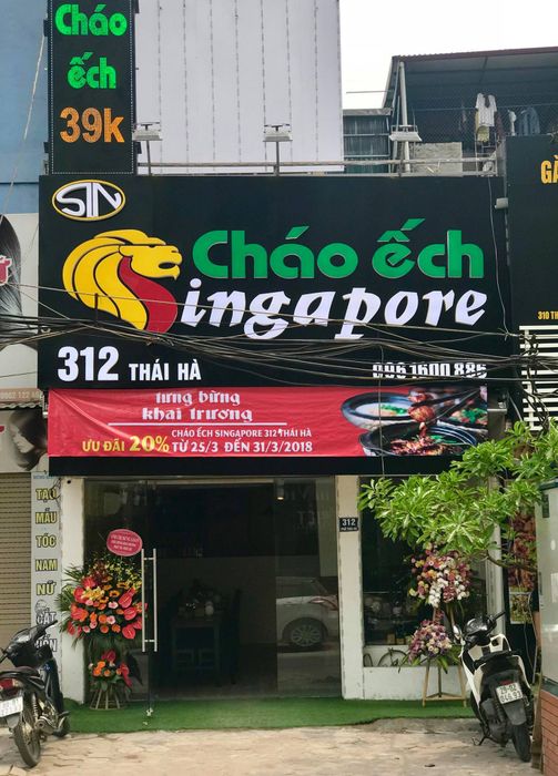 Cháo ếch Singapore Hà Nội