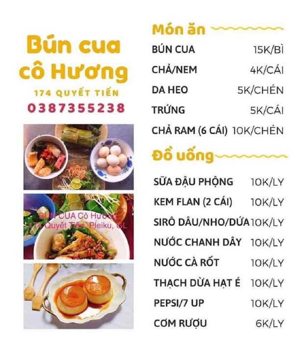 Khám phá đặc sản độc đáo của phố núi tại quán Bún mắm cua cô Hương.