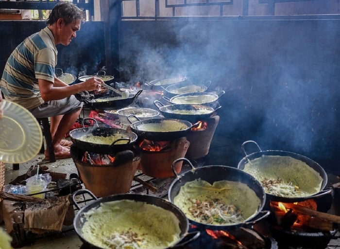 bánh xèo miền Tây