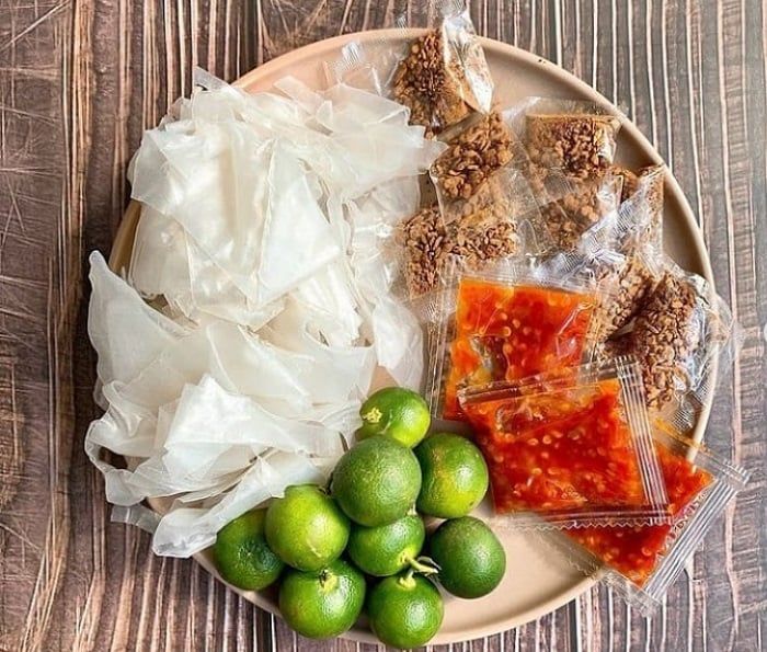 bánh tráng cuốn Tây Ninh