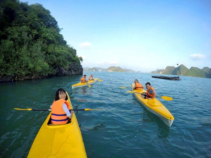 Muốn biết chèo thuyền kayak ở Hạ Long có khó không? Đáp án sẽ được tiết lộ ngay trong bài viết dưới đây.