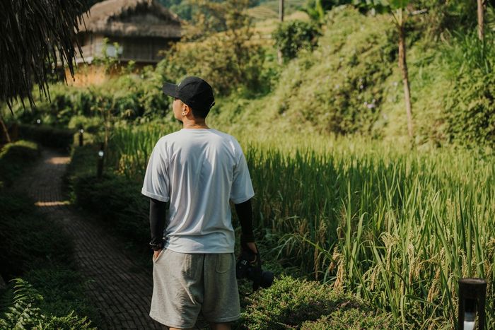 Hành trình check-in Hà Giang của Nguyễn Thanh tiếp tục mang lại những cảm xúc sống động và tươi mới.