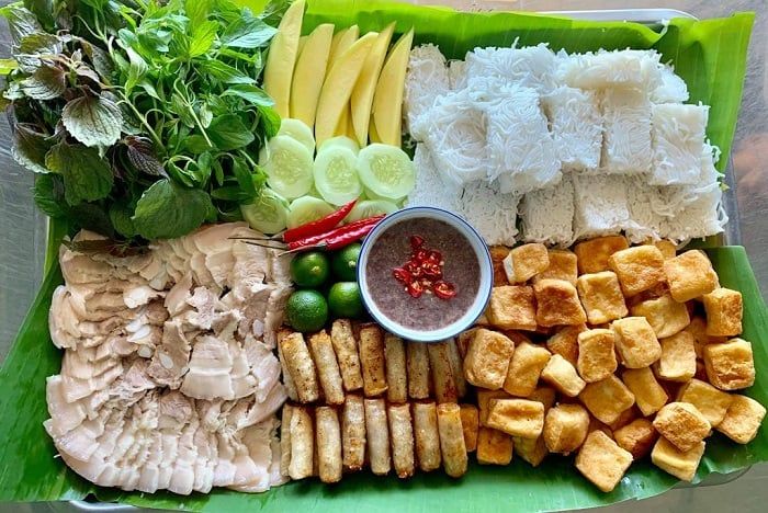 bún đậu mắm tôm Nha Trang