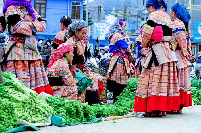 Chợ đá, biểu tượng của vùng cao Hà Giang