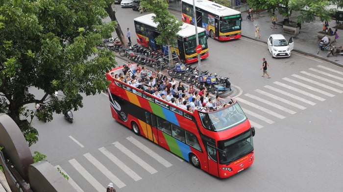 Xe bus 2 tầng Hà Nội