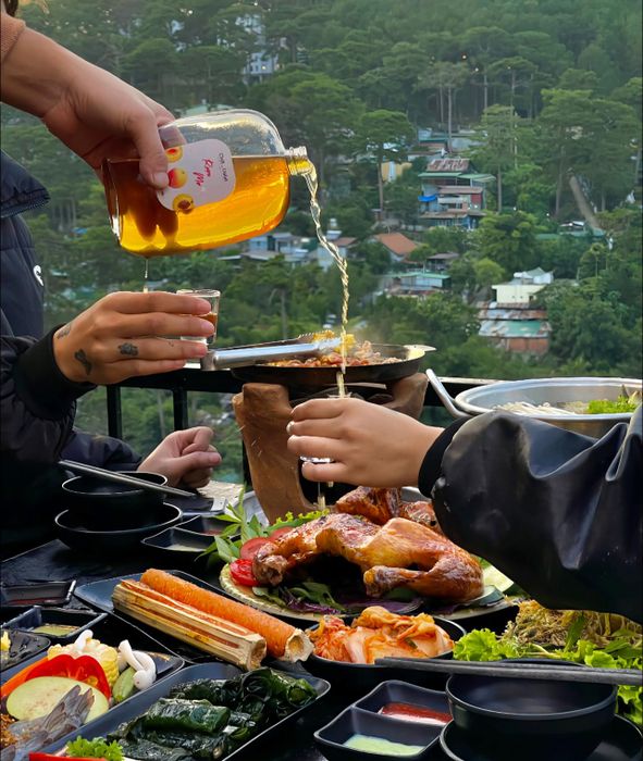 Quán nướng Đà Lạt