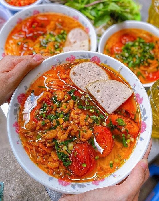 Món ngon Cần Thơ - Bún riêu tôm khô (Nguồn: sưu tầm)