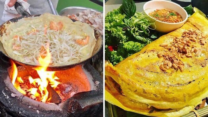 Món ngon Cần Thơ - bánh xèo củ hủ dừa (Nguồn: vietravel.com)