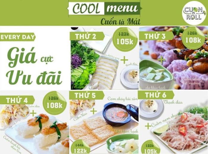 Nhà hàng Cuốn N Roll - Nơi tập trung đặc điểm của ẩm thực Việt 8