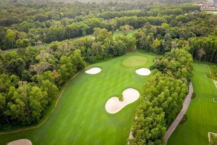 Tập golf trong nhà