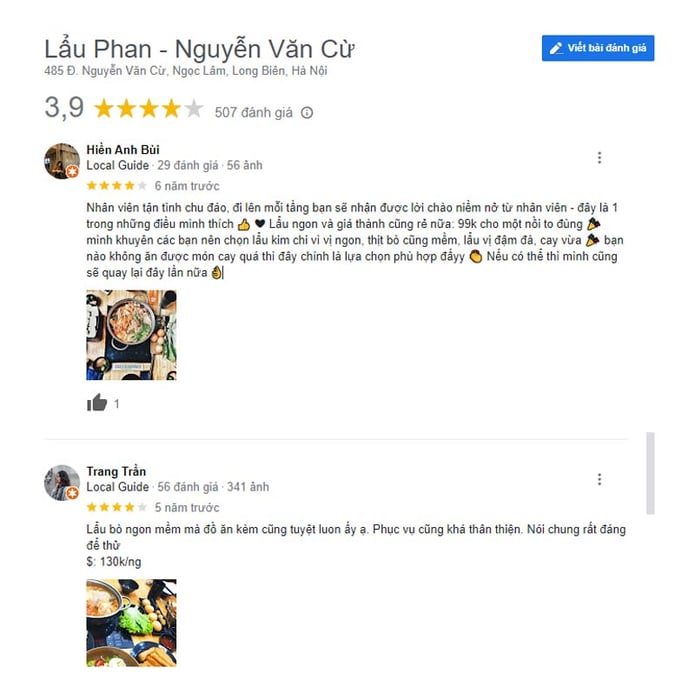 Lẩu Phan - thương hiệu lẩu lâu đời nổi tiếng ở thủ đô