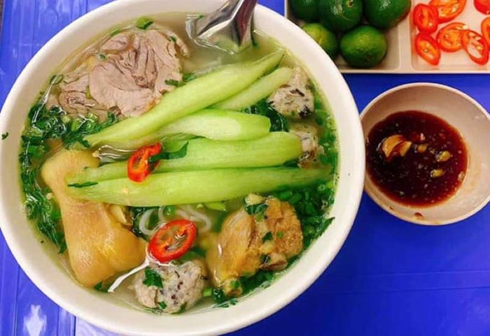 Bún dọc mùng Hà Nội, món ăn bổ dưỡng và ngon miệng