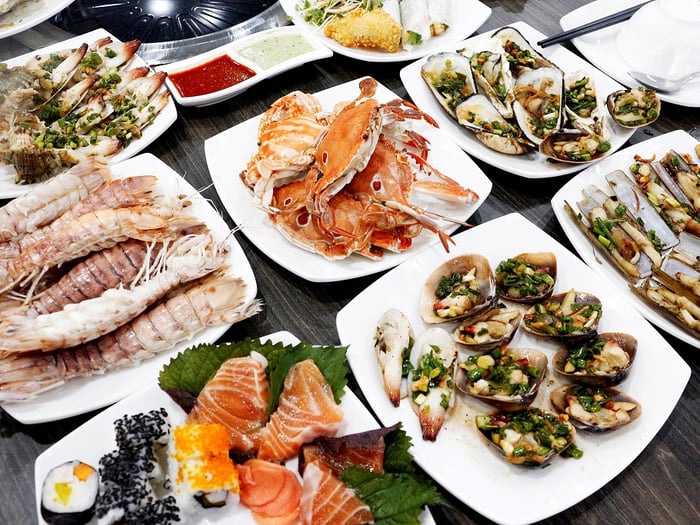 Thưởng thức hải sản tuyệt vời tại nhà hàng Buffet Poseidon Hà Nội 17