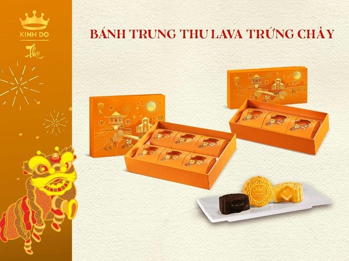 Bánh Trung thu trứng chảy