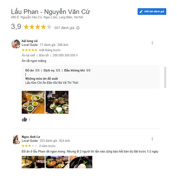 Lẩu Phan - thương hiệu lẩu lâu đời nổi tiếng ở thủ đô