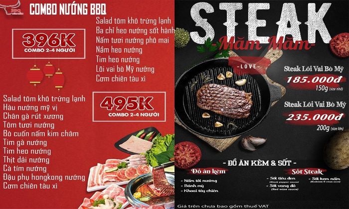 Đến Măm Măm Steak để thưởng thức bít tết ngon độc đáo