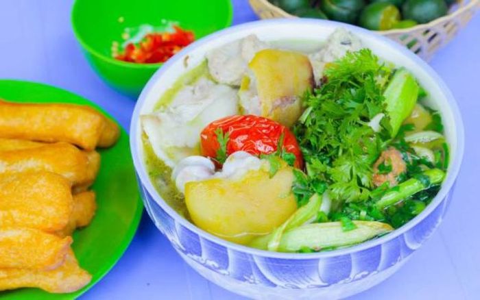 Bún dọc mùng Hà Nội, món ăn bổ dưỡng và thú vị