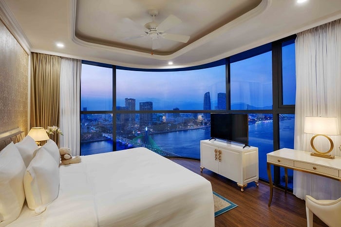 Không gian sang trọng và tràn đầy hứng khởi của Vinpearl Condotel Riverfront Đà Nẵng