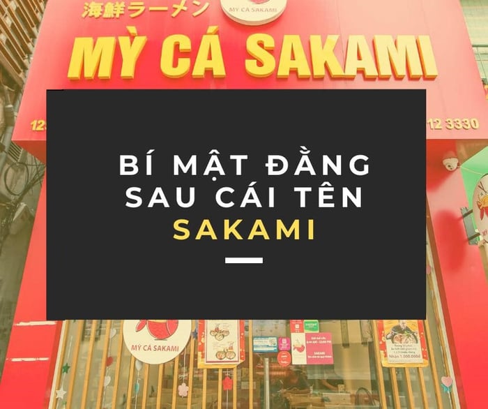 Mỳ cá Sakami – Một quán mỳ mà ai cũng nói là “độc đáo”, tại sao vậy? 3