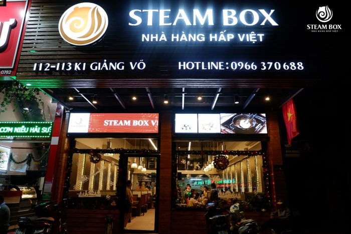 Nhà hàng Steam Box - Trải nghiệm ẩm thực với các món đảm bảo dinh dưỡng.