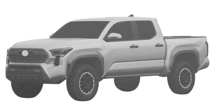 Toyota Tacoma 2025 tiết lộ bản quyền sáng tạo: Mẫu xem trước của Hilux thế hệ mới? 2025-toyota-tacoma-patent-1-e1674716338277-850x444.jpg