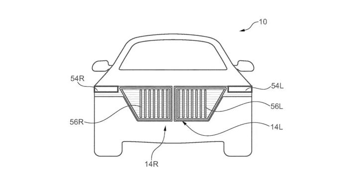 Xe BMW sẽ được trang bị lưới tản nhiệt lớn hơn và có thể biến thành đèn pha bmw-headlight-grille-patent-2.webp