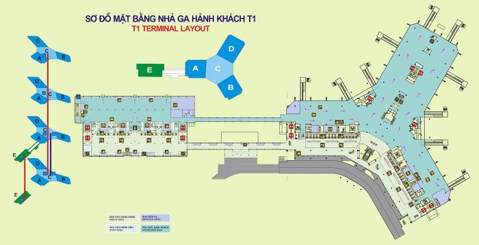 Nhà ga T1 sân bay Nội Bài