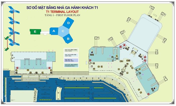 Nhà ga T1 sân bay Nội Bài