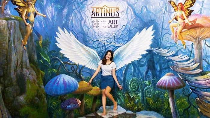 bảo tàng tranh 3D Artinus