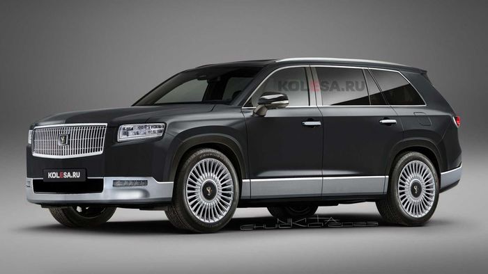 Thưởng ngoạn bản vẽ trước của Toyota Century SUV sắp ra mắt trong năm 2024