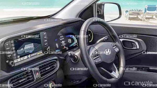 Hyundai Exter rò rỉ hình ảnh nội thất: Có màn hình cảm ứng, điều hòa tự động hyundai-exter-interiors-leak-touchscreen-600x338.jpg