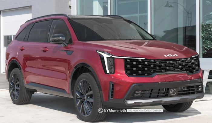 Dường như đây là phiên bản Kia Sorento 2024 sắp ra mắt