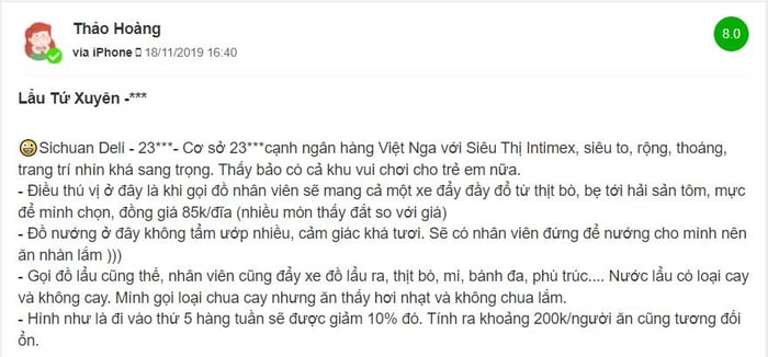 Cơn mê không thể chối từ tại Nhà hàng lẩu Tứ Xuyên Hải Phòng 7