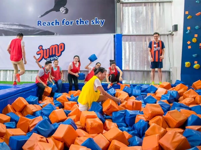 Đánh giá khu Trampoline nổi tiếng tại Jump Arena Hà Nội