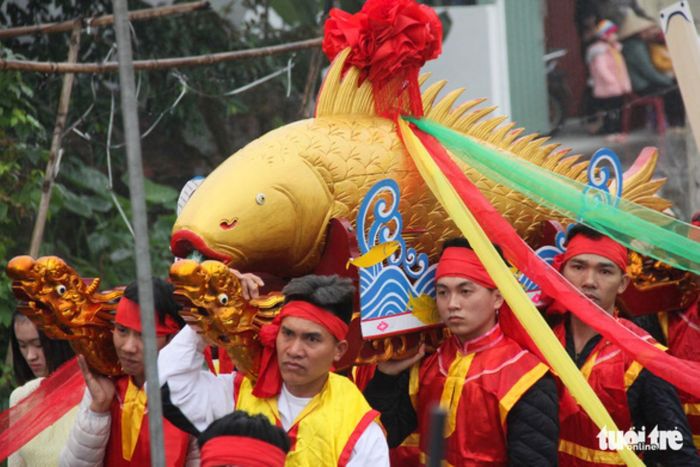 Lễ hội Cầu Ngư tại Hải Phòng là sự kiện đặc biệt, thu hút sự quan tâm của nhiều người.