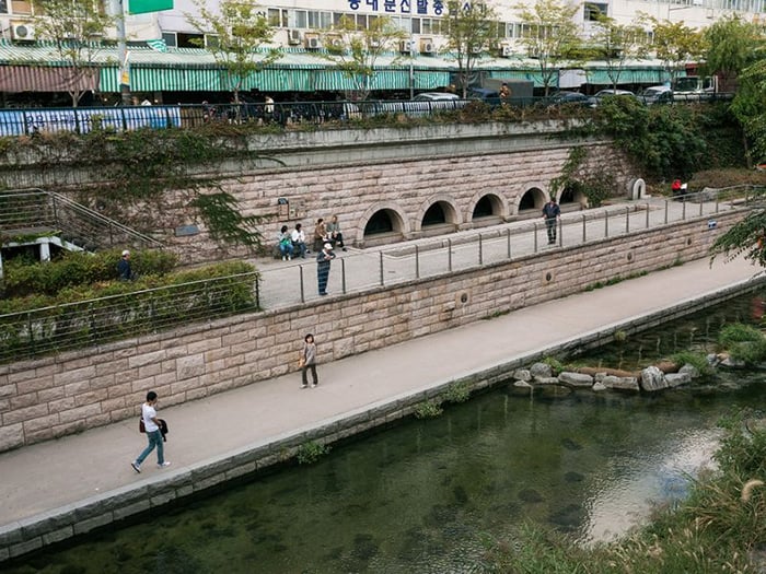 Khám phá suối Cheonggyecheon, ốc đảo xanh mát giữa trung tâm Seoul 10