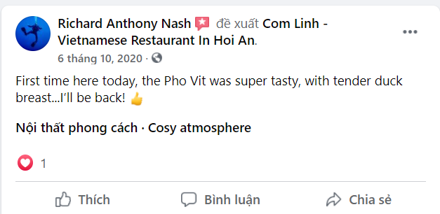 Nhà hàng Com Linh ở Hội An - Nơi thưởng thức đặc sản Hội An và ẩm thực Việt 19