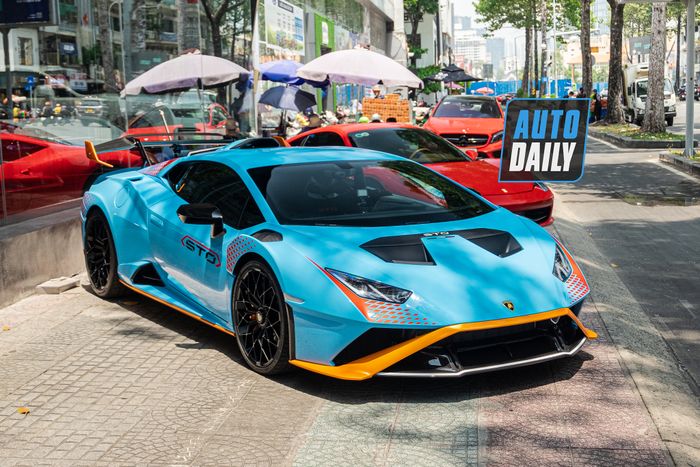 Thông tin chi tiết về chiếc Lamborghini Huracan STO độc nhất tại Việt Nam, giá sau thuế vượt qua mốc 30 tỷ đồng.