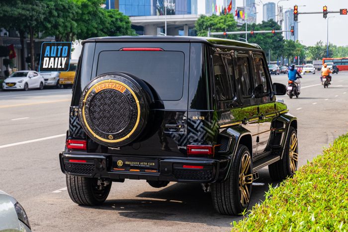 Mỹ thuật gia Việt chế tác bản độ mạ vàng cho Mercedes-AMG G 63, chi phí độ riêng đã tốn 3 tỷ mercedes-amg-g63-ma-vang-Mytour-13.JPG