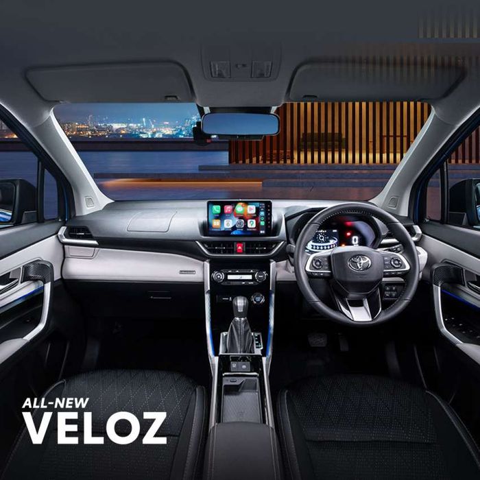 Toyota Veloz 2022 với hai tông màu đặc biệt nổi bật