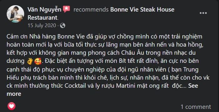 Nhà hàng Steak House Bonne Vie ở Hải Phòng, nơi kết hợp tinh hoa ẩm thực châu Á và châu Âu 22.