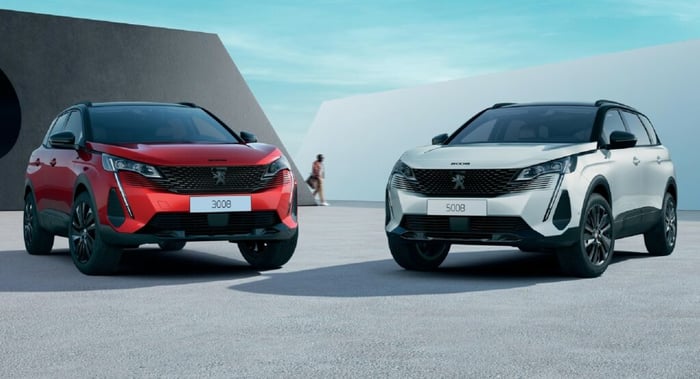 Peugeot 3008 và 5008 năm 2023 sẽ có thêm tùy chọn hybrid tiết kiệm nhiên liệu hơn