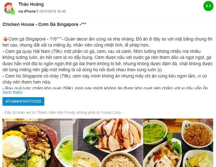 Trải nghiệm bữa tiệc hoành tráng tại Nhà hàng Cơm gà Singapura 24